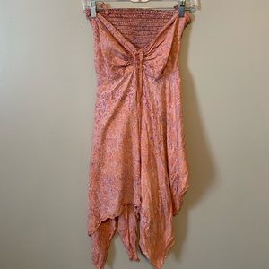 strapless asymmetrical fairy dress!